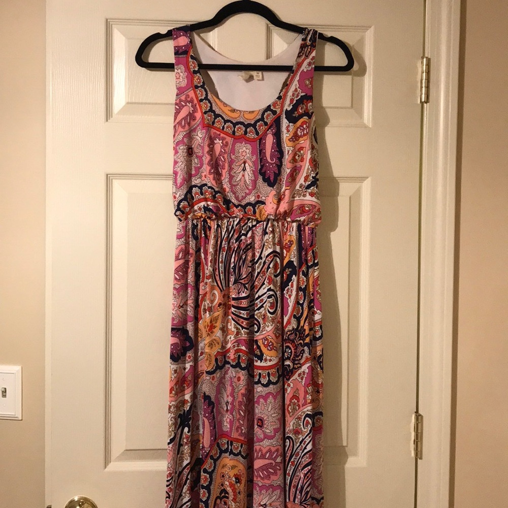 Paisley Maxi Dress, Francesca’s Collection, Size M